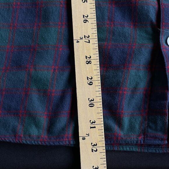 Bonobos Mens Button Up Shirt 2XL Long Plaid Green Blue Standard Fit Long Sleeve - Picture 8 of 8